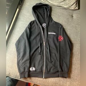 Chrome Hearts USA Zip Up Hoodie